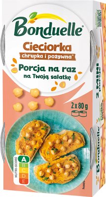 Bonduelle Una ración de garbanzos a la vez, 2x80g