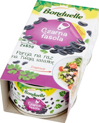 Bonduelle Porcja na raz czarna fasola 2x65g