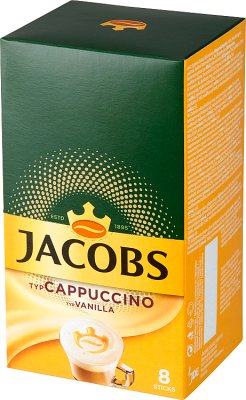 Jacobs Cappuccino coffee drink with a vanilla flavor
