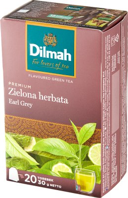 Dilmah Zielona herbata earl grey