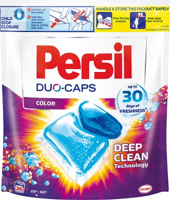 Цвет капсул для стирки Persil Duo Caps