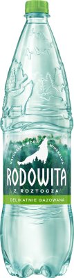 Gently sparkling mineral water originating from Roztocze