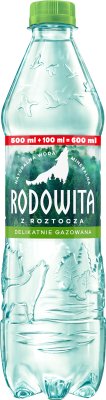 Rodowita z Roztocza woda mineralna delikatnie gazowana