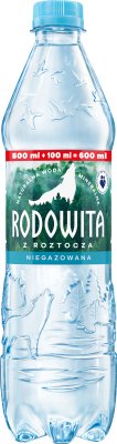 Native to Roztocze, still mineral water