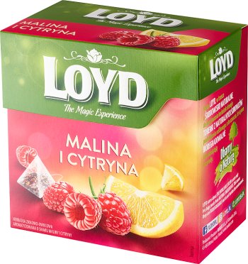 Loyd raspberry and lemon tea