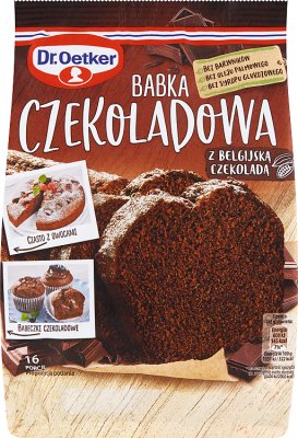 Dr. Pastel de chocolate Oetker con chocolate belga