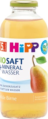 Peras HiPP con agua mineral BIO