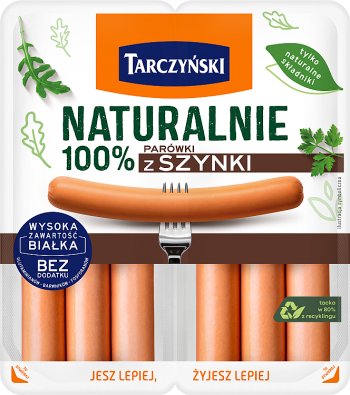 Tarczyński sausages made of 100% ham