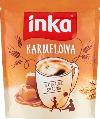 Inka Caramel instant cereal coffee with caramel