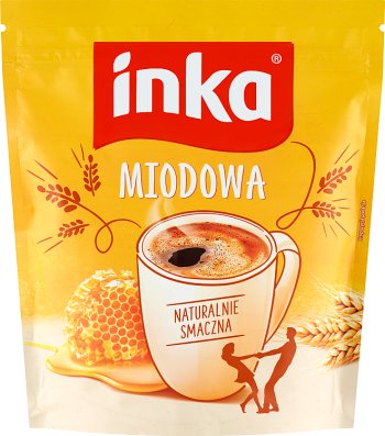 Café instantáneo de café de cereales Inka Honey con miel
