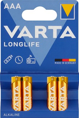 Varta Longlife baterie alkaliczne AAA