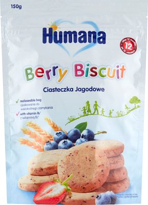 Humana Berry biscuit Ciasteczka jagodowe
