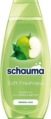Schauma Clean & Fresh Szampon  z ekstraktami z zielonego jabłuszka i pokrzywy do włosów normalnych