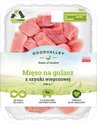 Goodvalley Fleisch für Schweinefleisch Schinken Eintopf