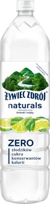 Żywiec Zdrój Naturals with a delicate hint of lime and mint