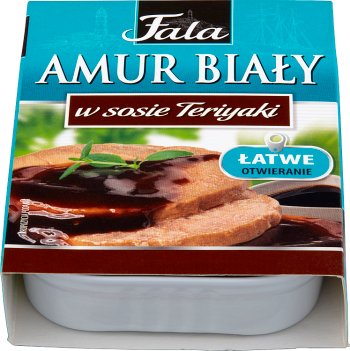 Amur Weiße Welle in Teriyaki-Sauce