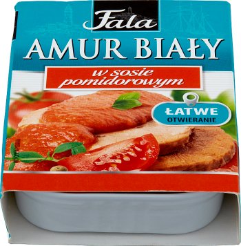 Onda blanca de Amur en salsa de tomate