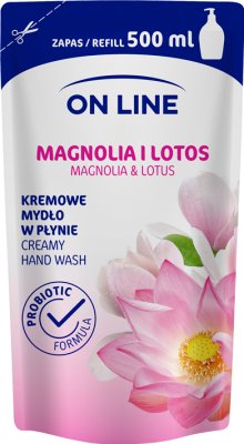 On Line Mydło w płynie zapas Magnolia i Lotos