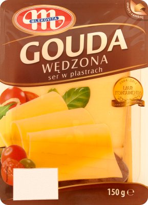 Mlekovita Ser Gouda Wędzona w plastrach