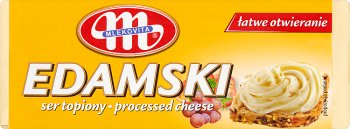 Dados de queso fundido Mlekovita Edam
