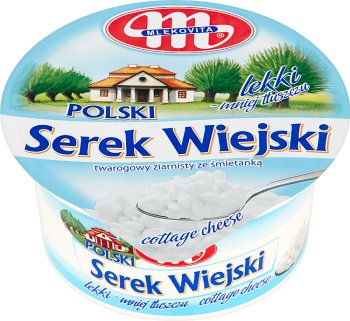 Mlekovita polnischer leichter Hüttenkäse 3%