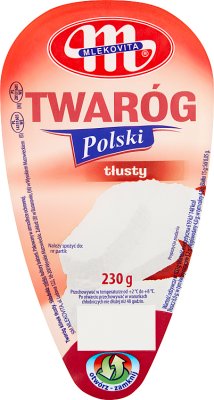 Mlekovita Twaróg Polski tłusty 8% tł.