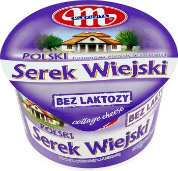 Mlekovita Polish Lactose-free cottage cheese