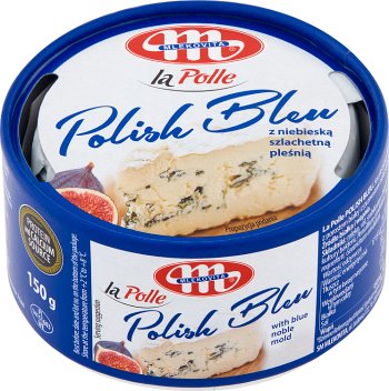 Queso azul Mlekovita La Polle Polish Bleu con moho azul noble