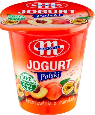 Mlekovita Jogurt Polski  brzoskwinia z marakują
