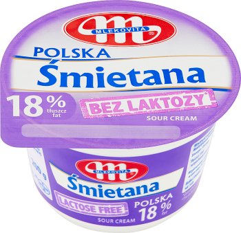 Mlekovita Cream 18% lactose free