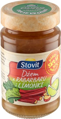 Stovit Dżem z rabarbaru i limonki