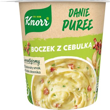 Knorr Püree Gericht Speck mit Zwiebel