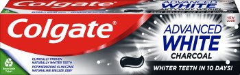 Pasta de dientes Colgate Advanced White Active Charcoal