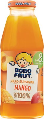 Bobo Frut Manzana Durazno Mango Zumo 100%