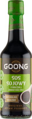 Goong Soy Sauce with a reduced salt content