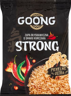 Sopa instantánea Goong con fuerte sabor a pollo