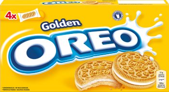 Oreo Golden Biscuits с начинкой со вкусом ванили (16 шт.)