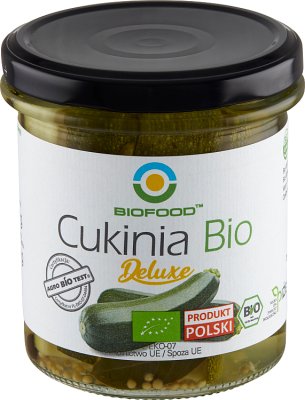 Bio Food Zucchini deluxe. Gluten-free BIO