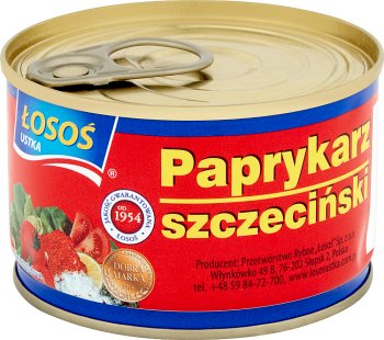 Łosoś Ustka paprykarz szczeciński