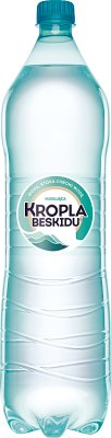 Kropla Beskidu Agua gasificada media con gas