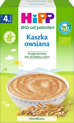 Papilla de avena HiPP BIO sin gluten, sin azúcares añadidos