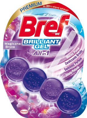 Bref Brilliant Gel All in 1 для унитаза Magic Breeze