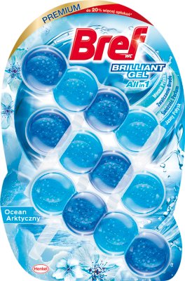 Bref Brilliant Gel All und 1 WC Arctic Ocean 3x42g