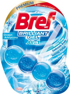 Bref Brilliant Gel All in 1 für WC Arctic Ocean