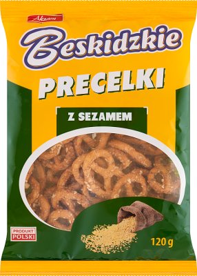 Beskidzkie Brezeln mit Sesam