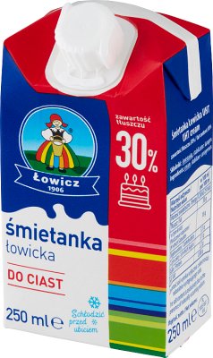 Łowicz Cream 30% For cakes