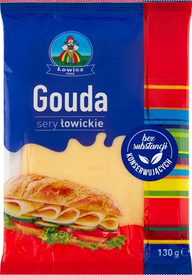 Łowicz Sery łowickie Gouda w plastrach