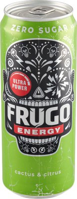 Frugo Energy drink with cactus - lulo - citrus flavor