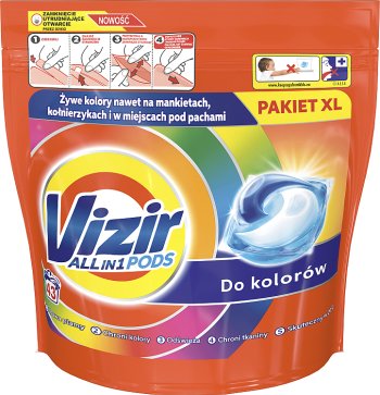 Vizir All in1 Color Washing capsules