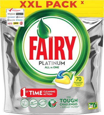 Fairy Platinum All in One kapsułki do zmywarki
